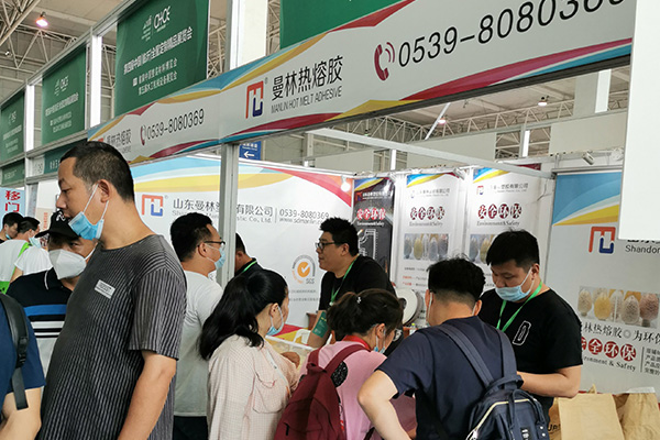 曼林热熔胶展会风采
